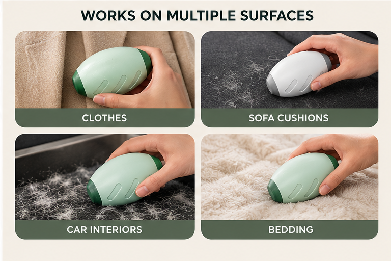 Reusable Pet Hair Remover Roller
